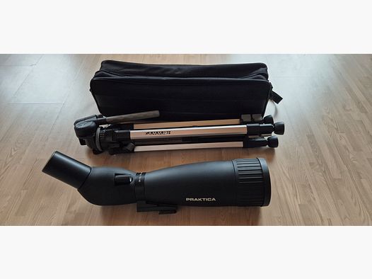 Praktica Spotting Scope 25-75x90 with Tripod and Bag