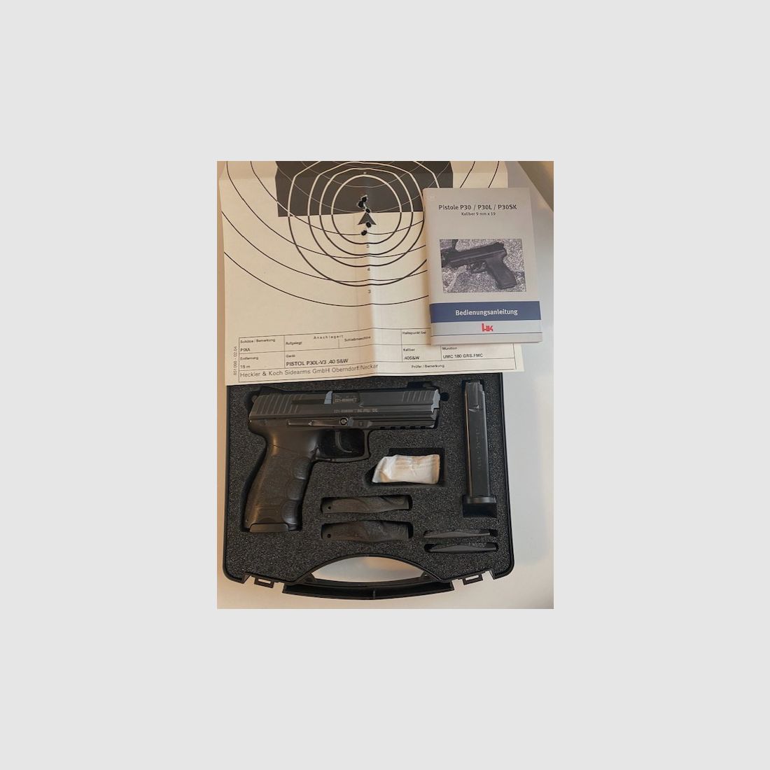 Heckler & Koch, P30L, Kaliber .40 S&W