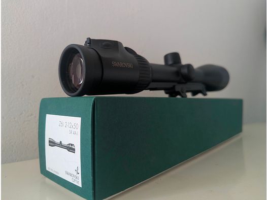 Swarovski z6i Gen. 2 , 2-12x50 i con guida e montaggio a sella