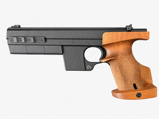 Hämmerli Mod. 280 – Linksgriff verstellbar – .22lr. – neuwertig