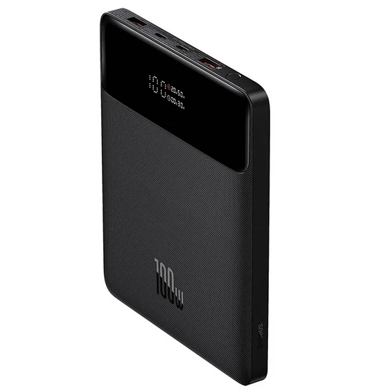 Powerbank BASEUS BLADE 20000MAH 100W (ZWART), afbeelding 2 van 4