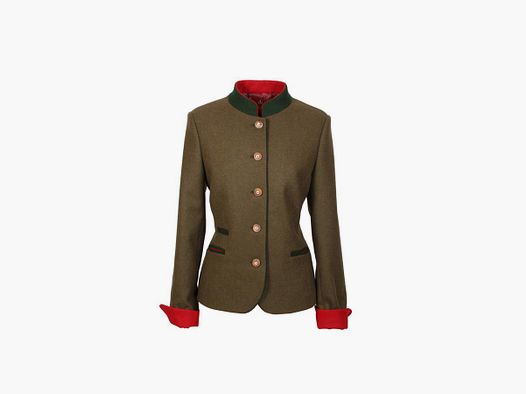 Foresta giacca da donna in loden, taglia 40, verde oliva