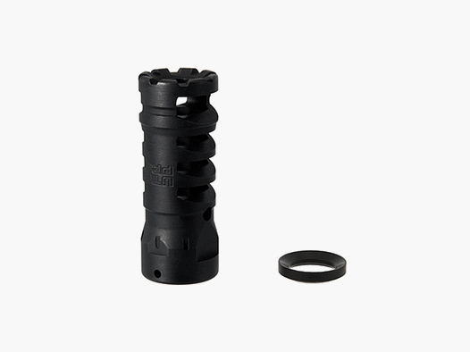 UTG AR15 Muzzle Brake, .223/5.56, 1/2″X28, 2.25″ Length