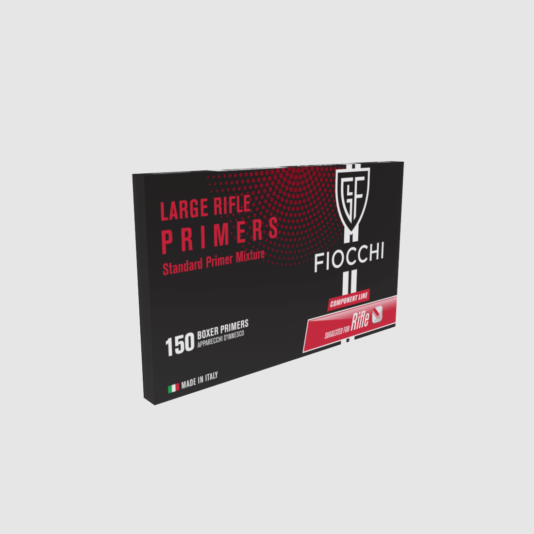 Fiocchi large rifle primers (5.33 mm) 1500 pieces