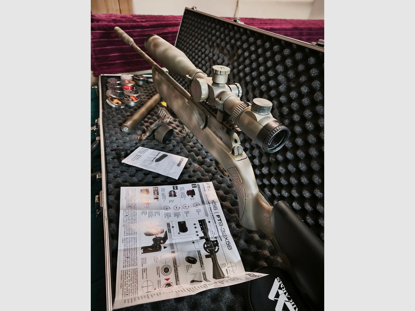 Rifle de aire en venta