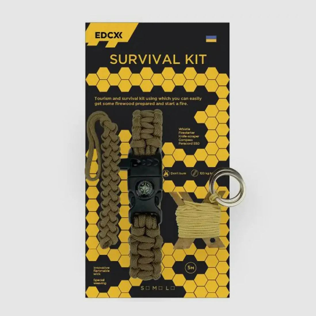 EDCX EDCX Survivalkit - Coyote / M