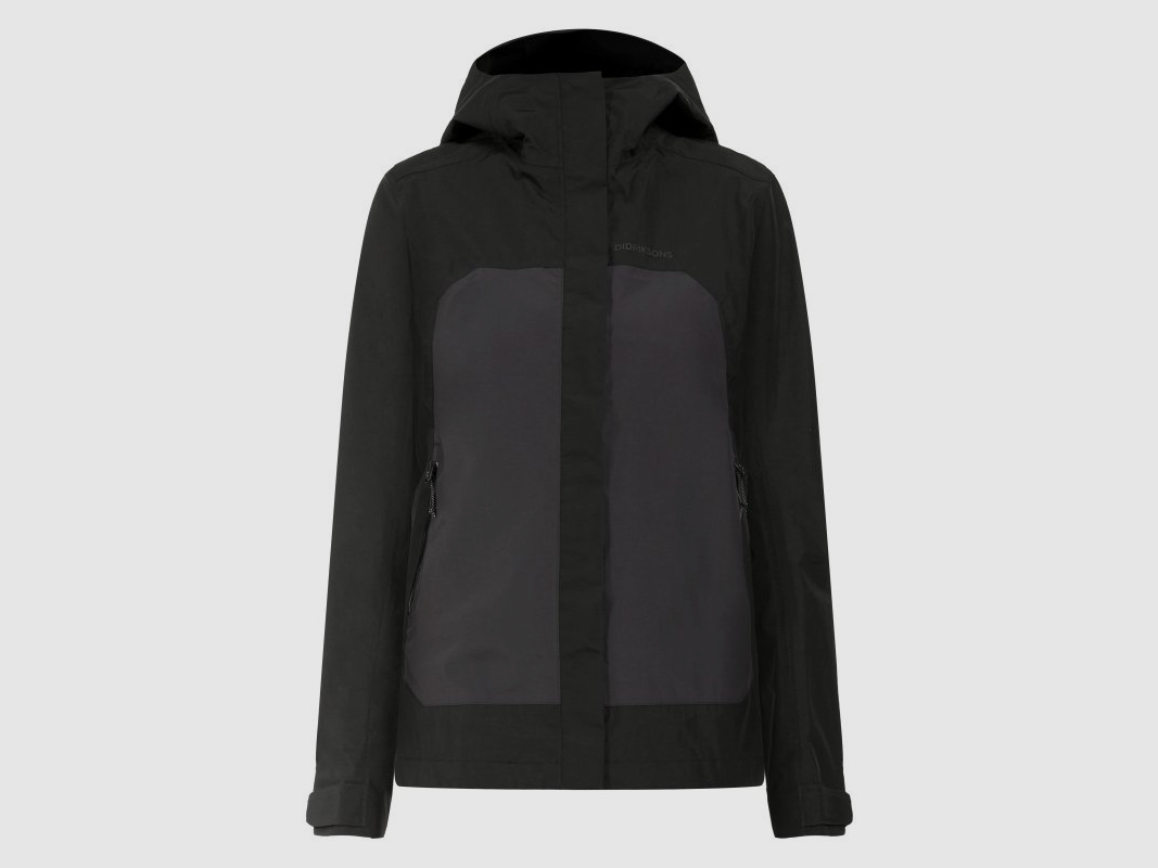 Didriksons Damen Regenjacke Grit Black 42