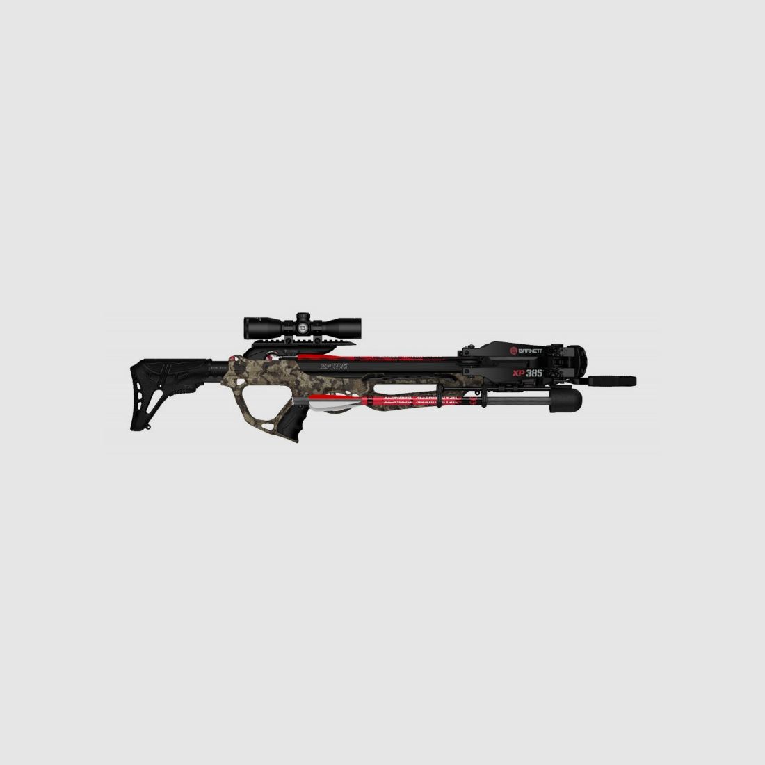 Barnett Explorer XP385 189 lbs Crossbow + Scope + Bolts, image 4 of 5