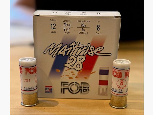 FOB Maitrise 28 - 12/70 - 28g - No. 8 (2.25 mm) - Lead