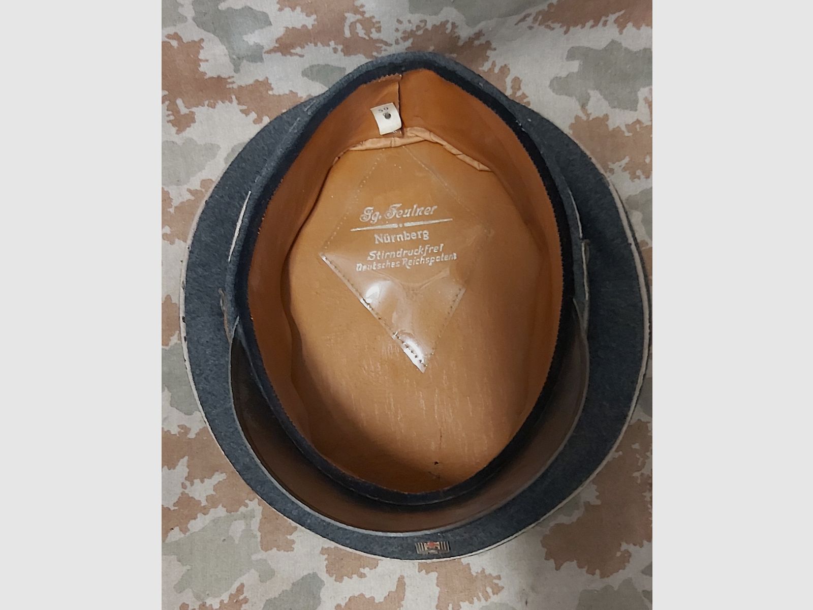 2e Guerre mondiale Croix-Rouge allemande, casquette pour troupes