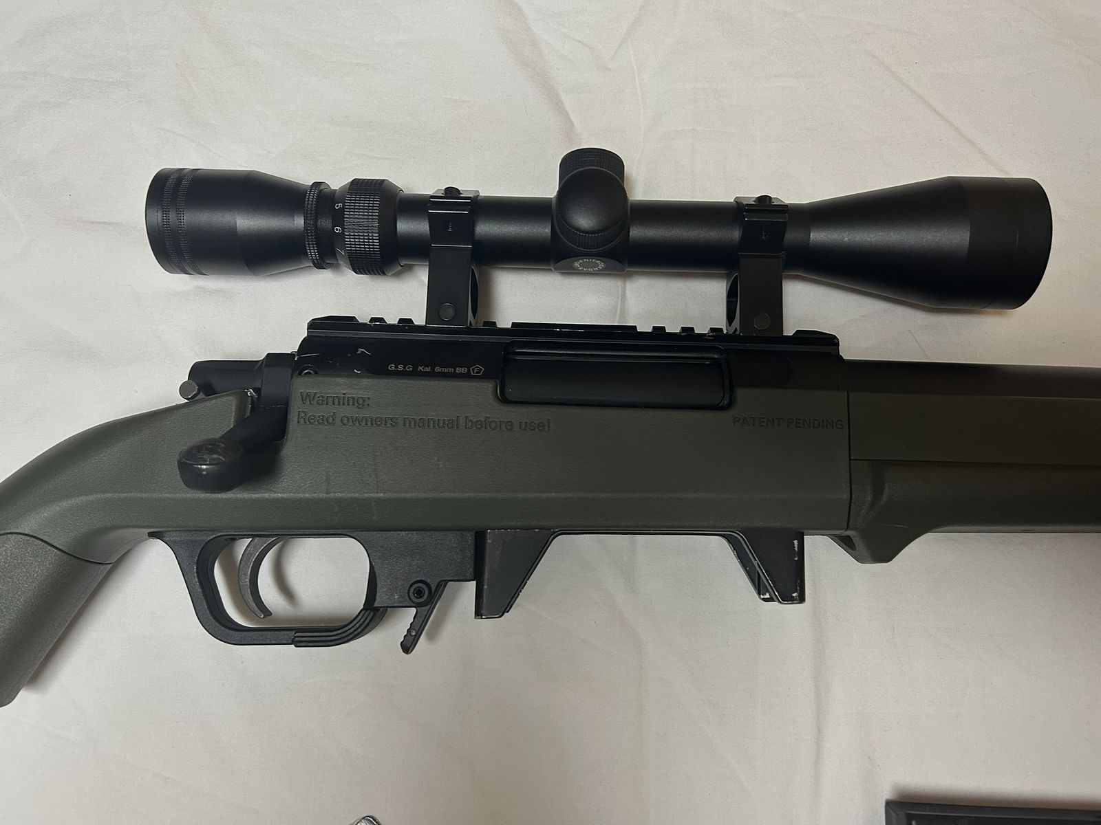 AMOEBE Striker AS01 incluido. MADBULL Óptica, 2 cargadores, Softair