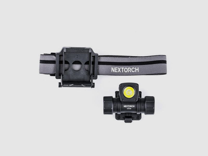 NEXTORCH oStar – Lampe Frontale LED avec Montage NVG pour Casques Tactiques