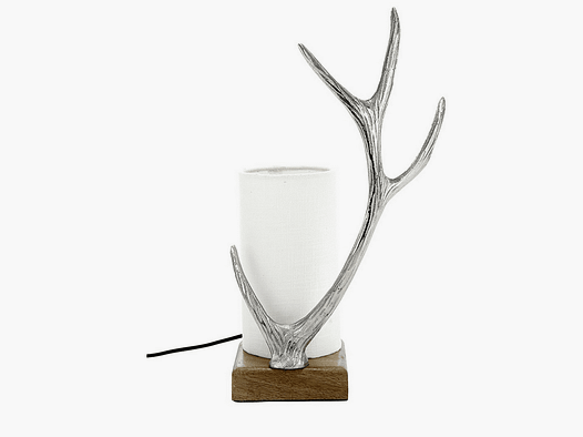 Gilde Alu Lampe Antler