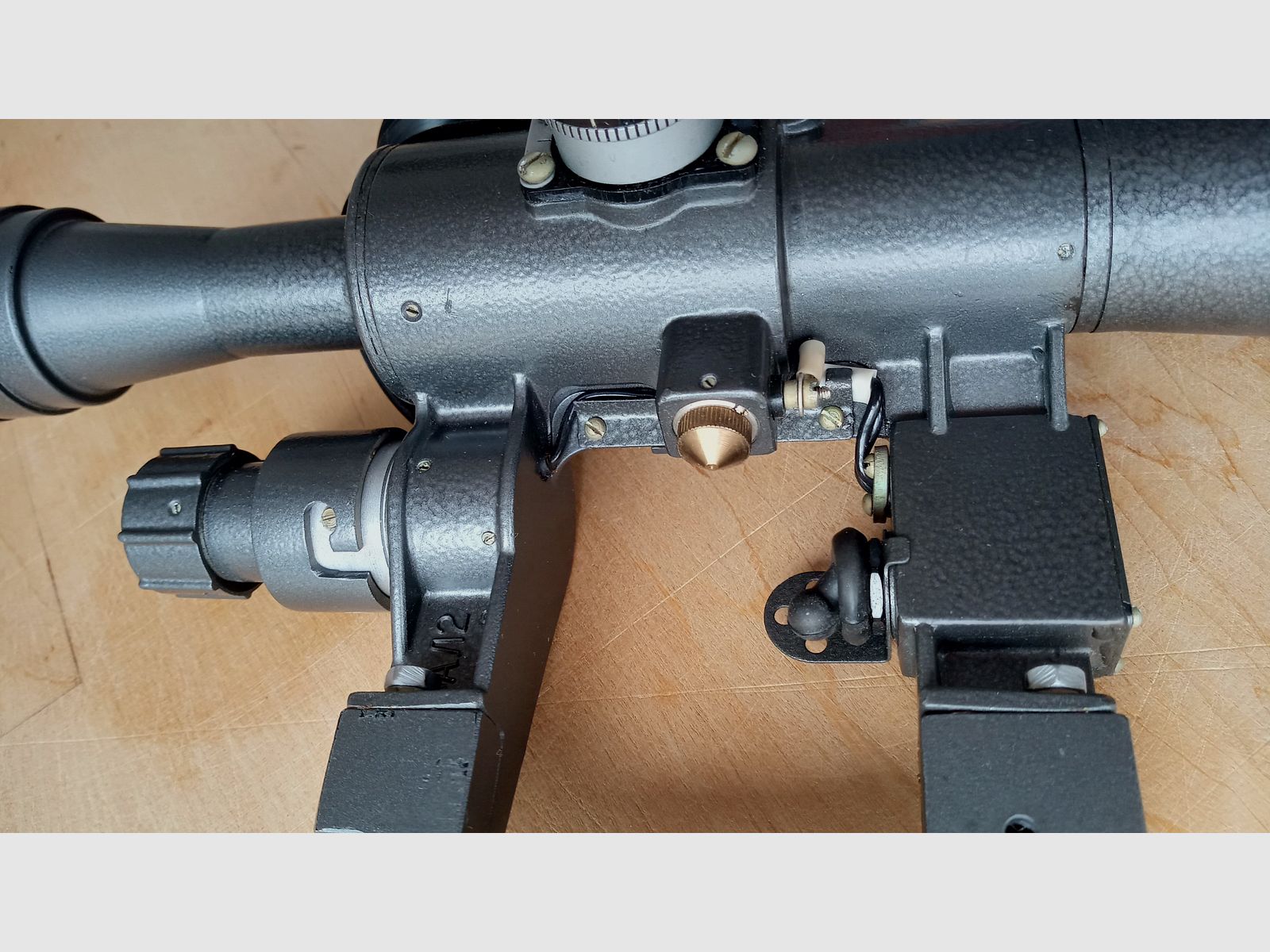 Offre d’échange : 6x36-1 russe NPZ PO avec pince universelle pour rail latéral AK et SVD / très bon état / éclairage fonctionne // lunette Optik AKM AK74 AK-100 / Saiga / Tigr / PSL