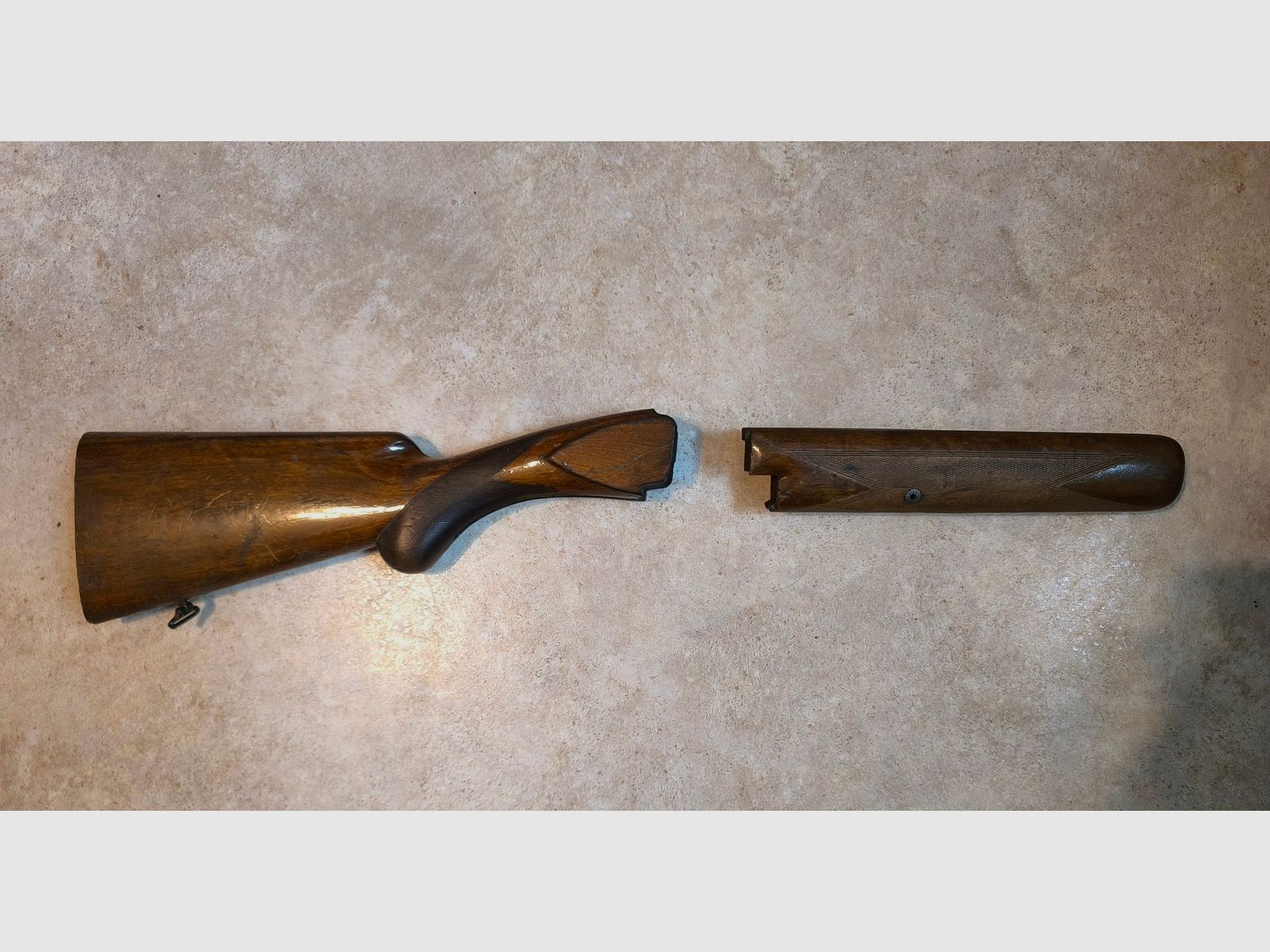 FN B25 stock with forend