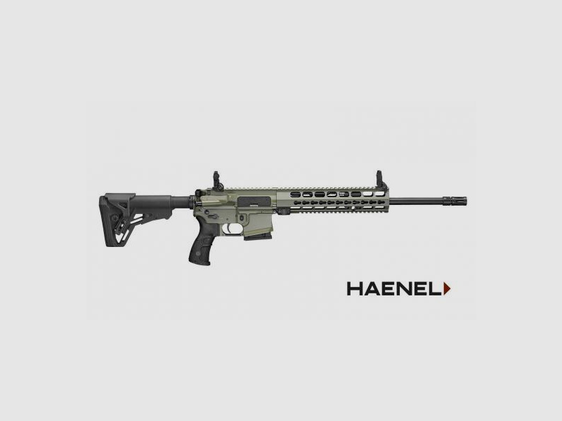 Carabina semiautomática Haenel CR 223 16,65" Oliva