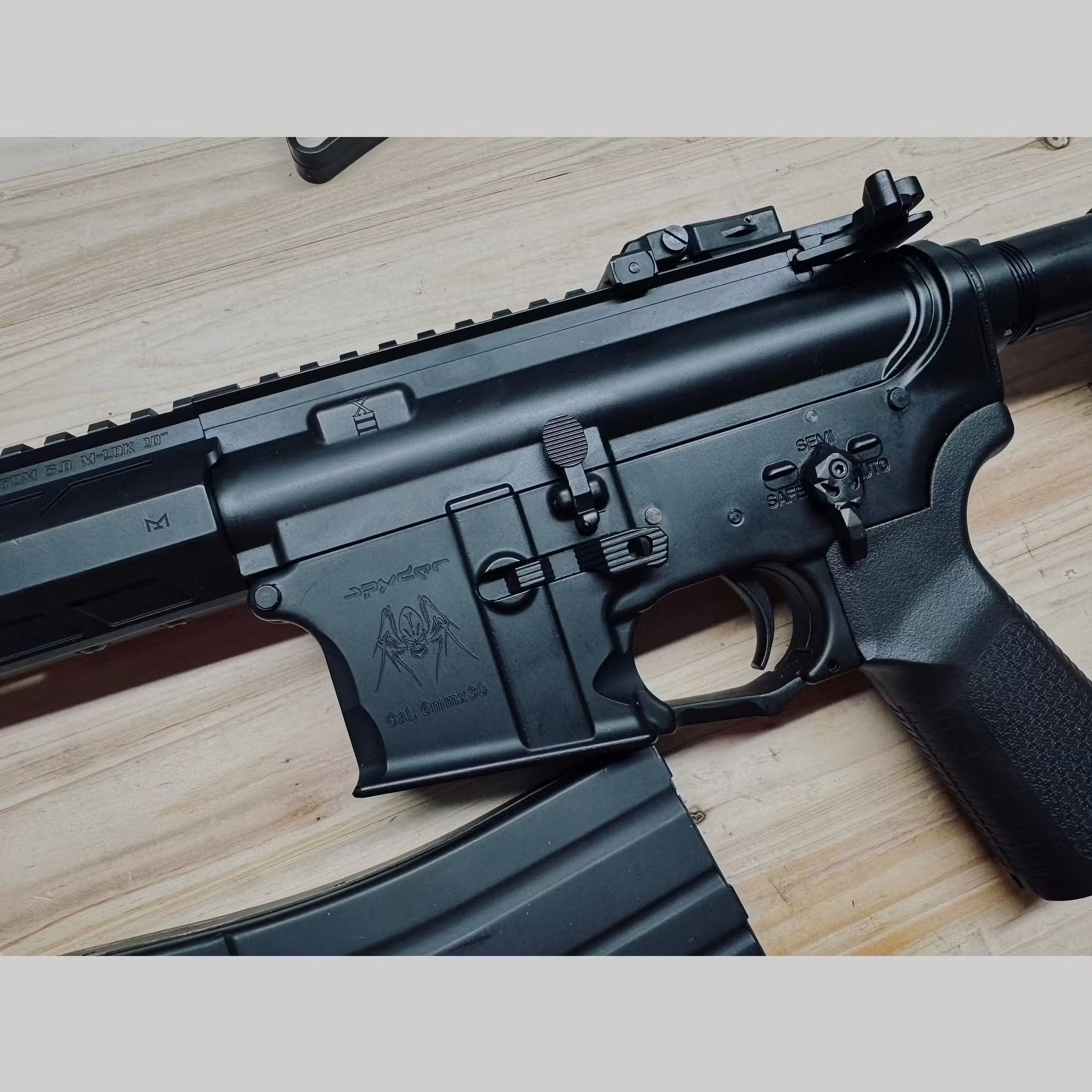 APS M4 X2 Xtreme Rifle Vollmetall GBox CO2BB 6mm BB schwarz