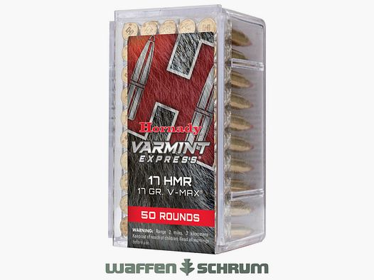 Hornady Varmint Express V-Max .17HMR 1,1g - 17gr.