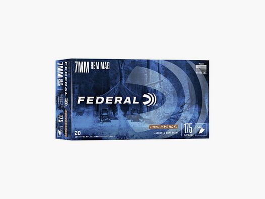 Munición Federal Power Shok SP cal.7mmRM 175gr