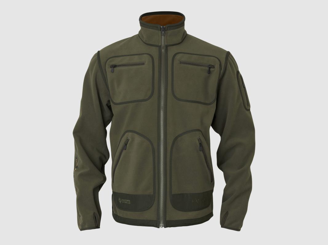 Härkila Kamko Fleecejacke Grün / Braun