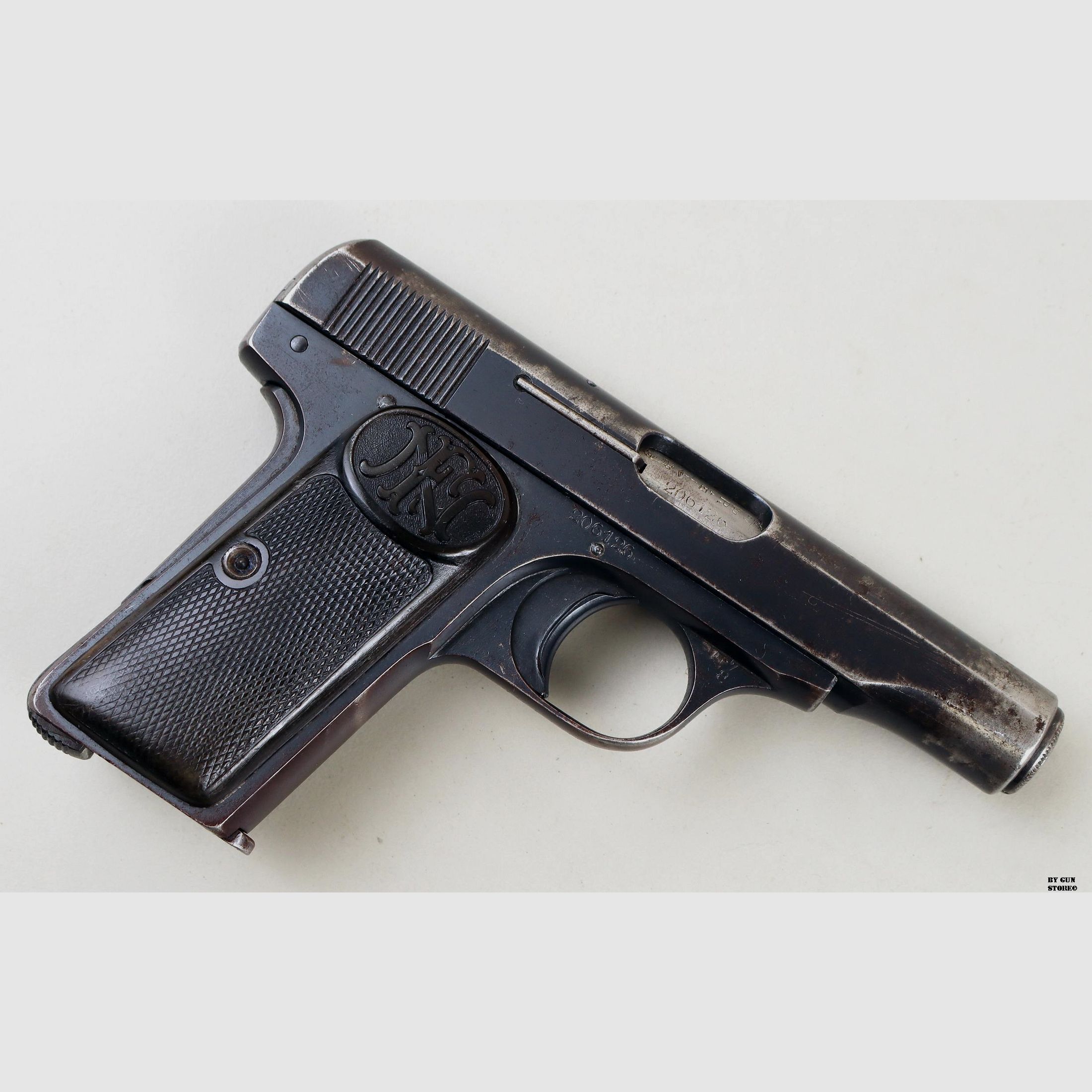 Pistolet Fabrique Nationale F.N. mod. 10 kal. 7,65 mm nr. seryjny 206126, zdjęcie 4 z 7