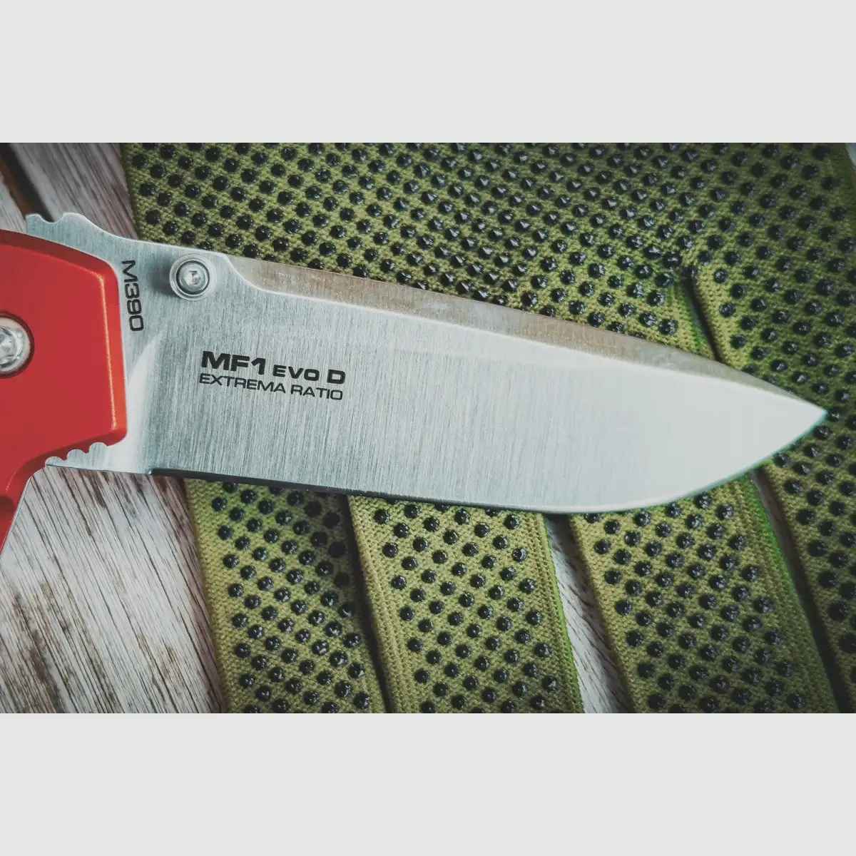 Couteau Extrema Ratio MF1 EVO D Rouge Satin M390, image 7 sur 8