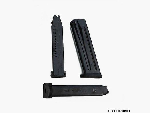 MAGAZIN – HK MAGAZIN FÜR P30/SFP9 CAL. 9×21 15 SCHUSS SCHWARZ AUS STAHL