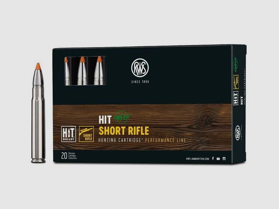 RWS HIT Short Rifle 16.2g 250gr at 20
