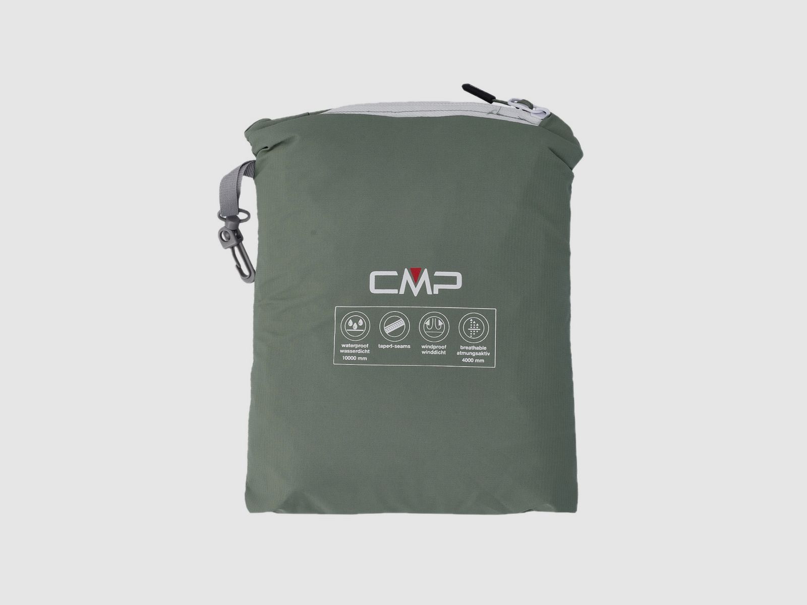 CMP Wasserdichte Damenjacke aus Ripstop Salvia