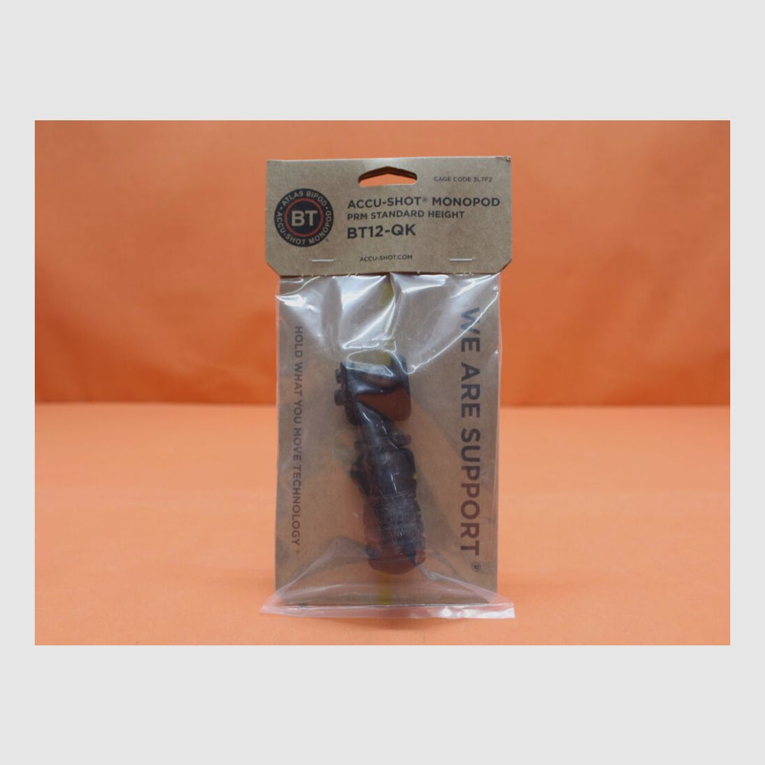 Accu-Shot Accu-Shot PRM Rail-Mount Monopod (BT12-QK) Standard Range 3.75-4.65"/ Quick Knob f. Picatinny/Weaver