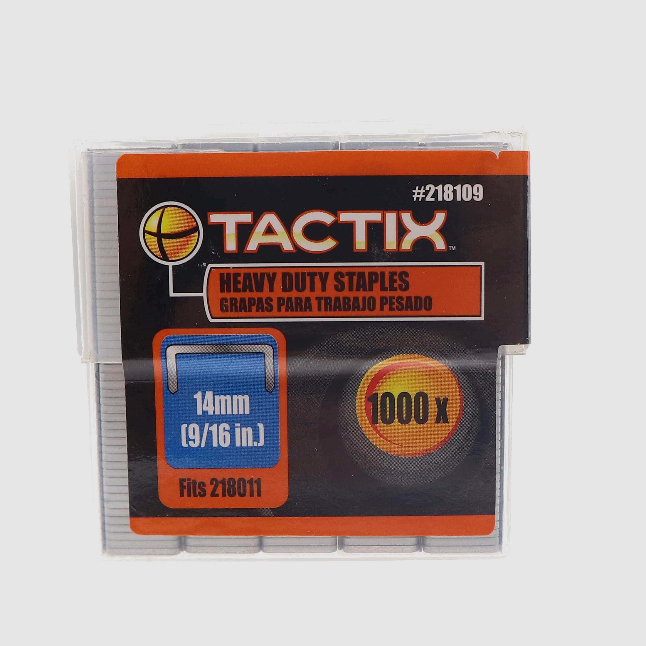 Tactix staples for hand tackers - 14mm