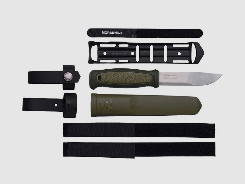 Herbertz Morakniv KANSBOL Sandvik-Stahl Fahrtenmesser-Bowie