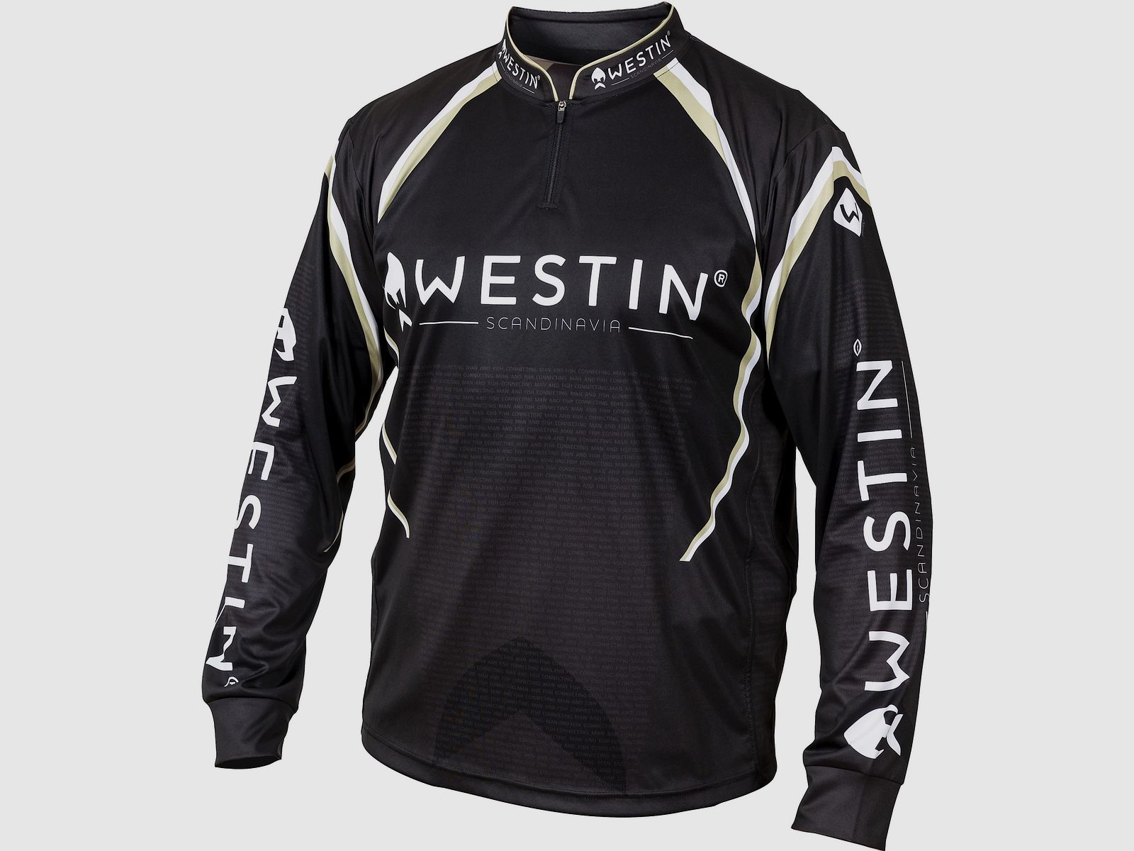 Camisa de Torneo Westin LS Negra/Gris