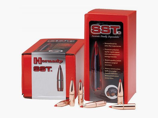 BOITE DE 100 OGIVES HORNADY 6.5MM .264 140 GRS SST