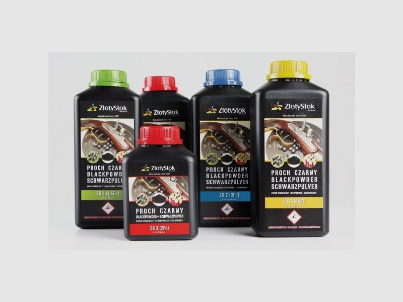 Schwarzpulver Złoty Stok ZS 3 (2F) 1 kg, Bild 2 von 2