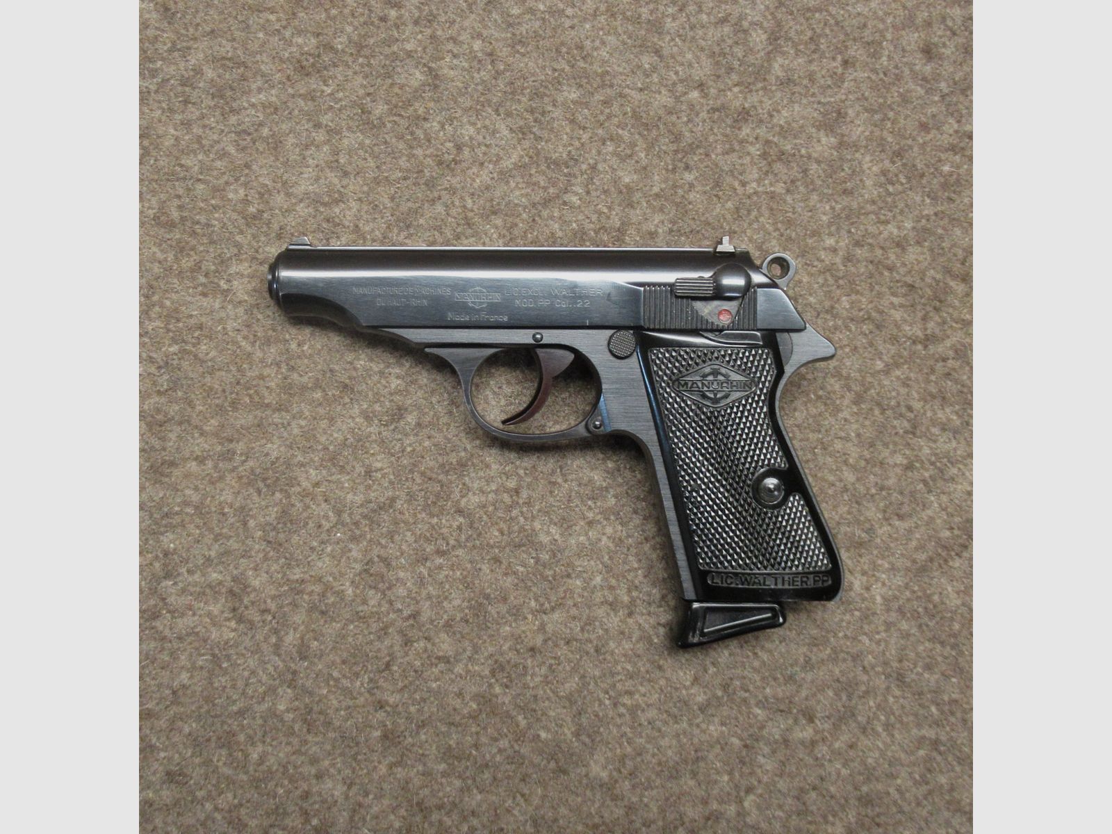 Pistole MANURHIN mod. PP Kal. .22lr, Bild 2 von 3
