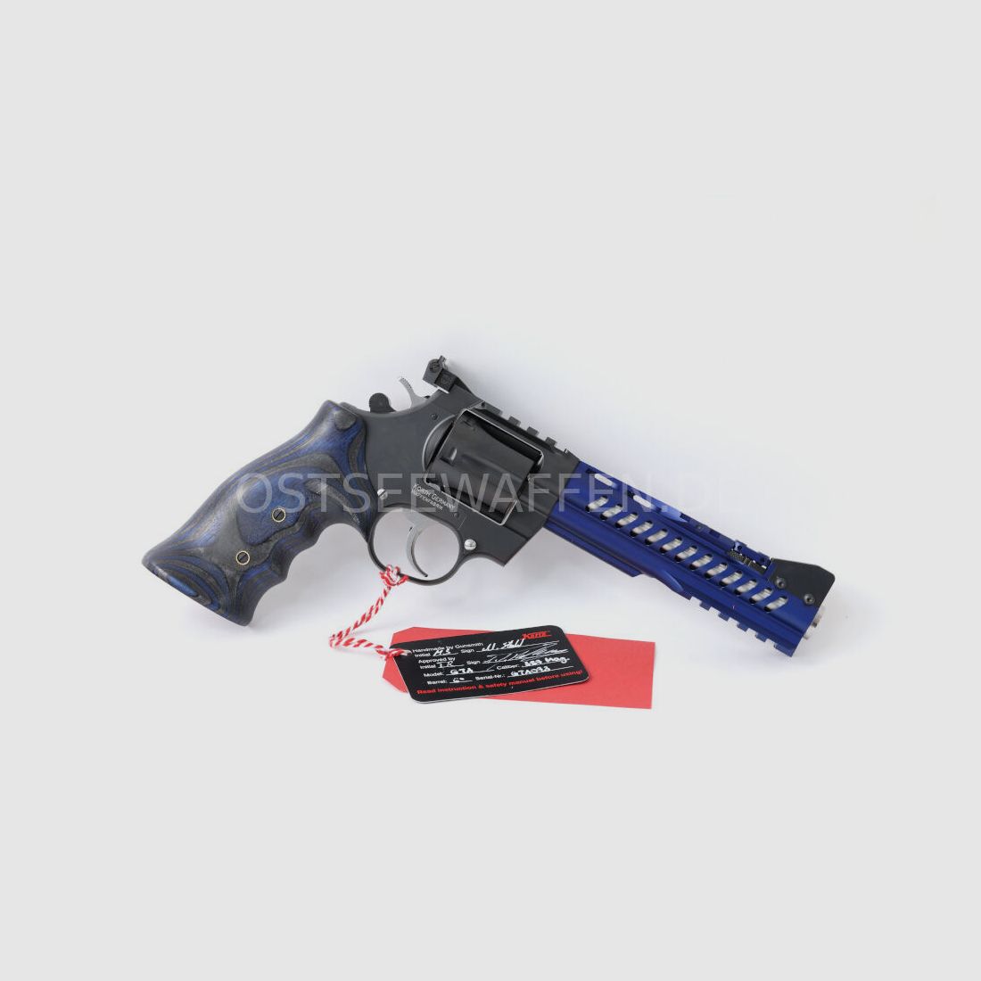 Korth Super Sport GTA blauw .357Mag