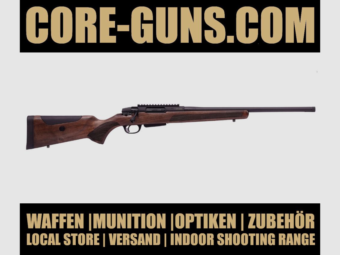Brenner BR20 Holz, verstellbare Backe, 51cm Lauflänge, 308Win inkl. Koffer und Zusatzmagazin - Ready to Hunt - UVP: 950€