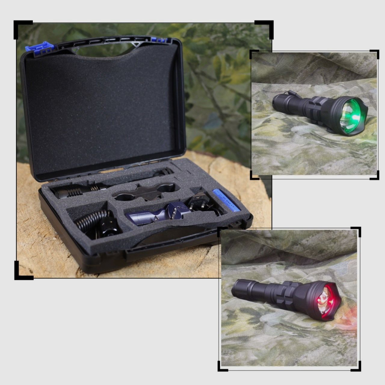 Waidmann 380 Lumen LED Jagd-Zoom-Taschenlampe mit Koffer, Bild 1 von 6