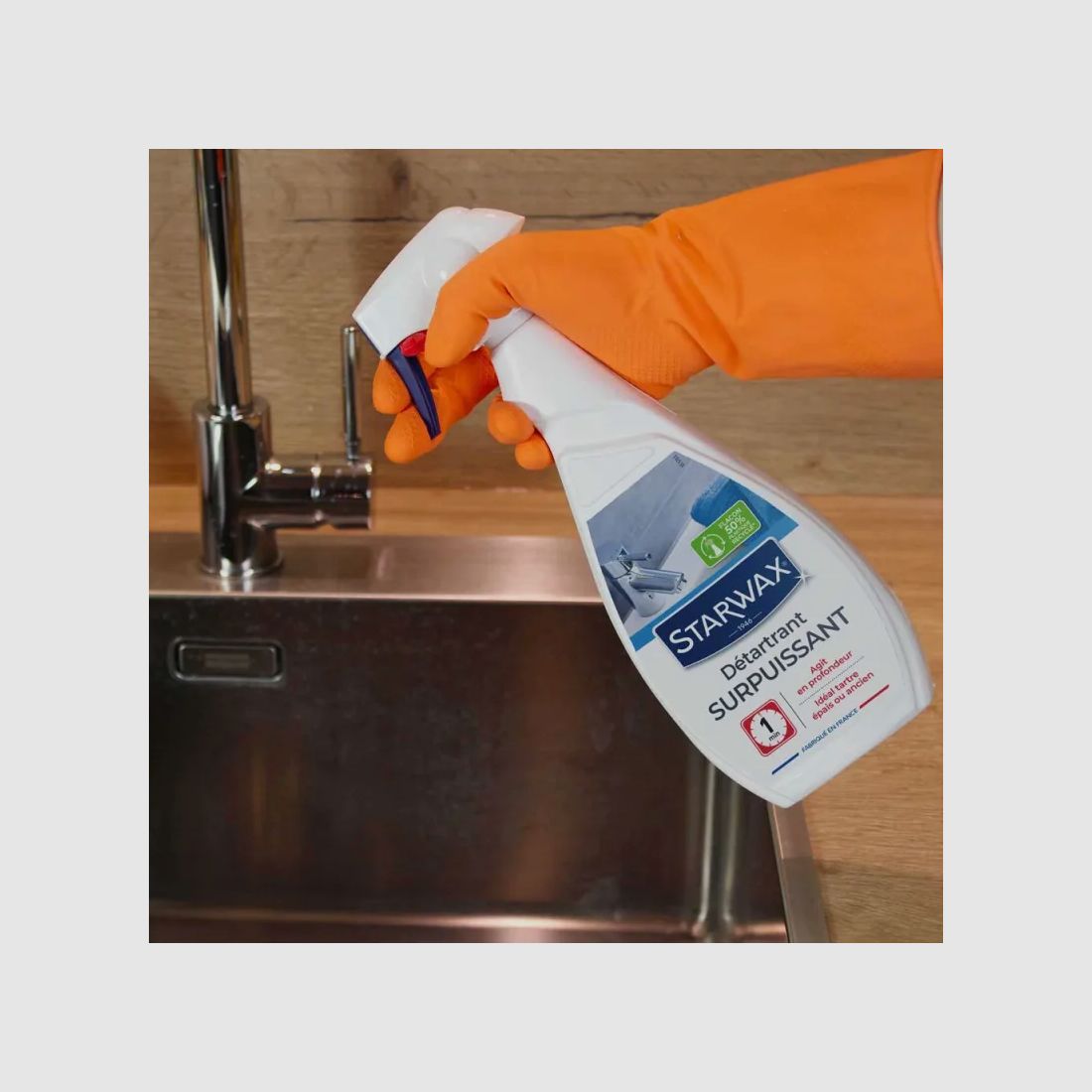 Starwax decalcificante super potente anti-calcare azione rapida 500ml, immagine 3 di 6