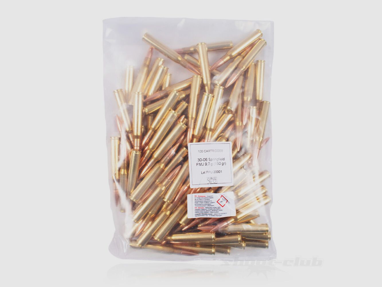 PPU - Prvi Partizan FMJ 150grs 100St Bulk .30-06Spring