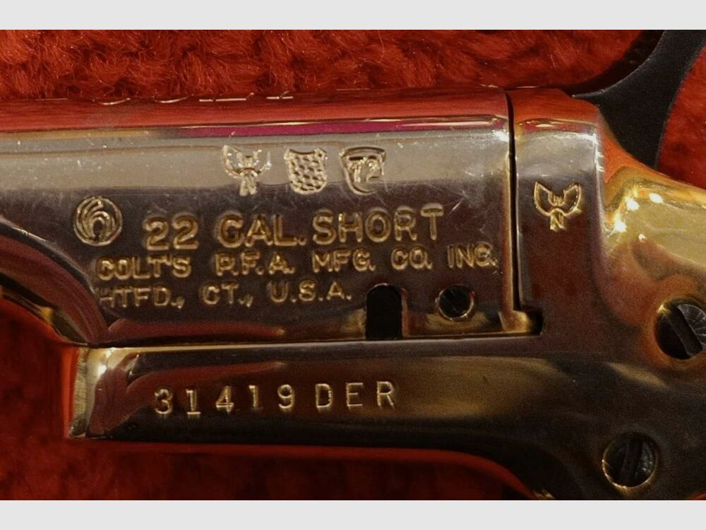 Colt Mod. Derringer Colt No. 4 Lord + Lady .22Short