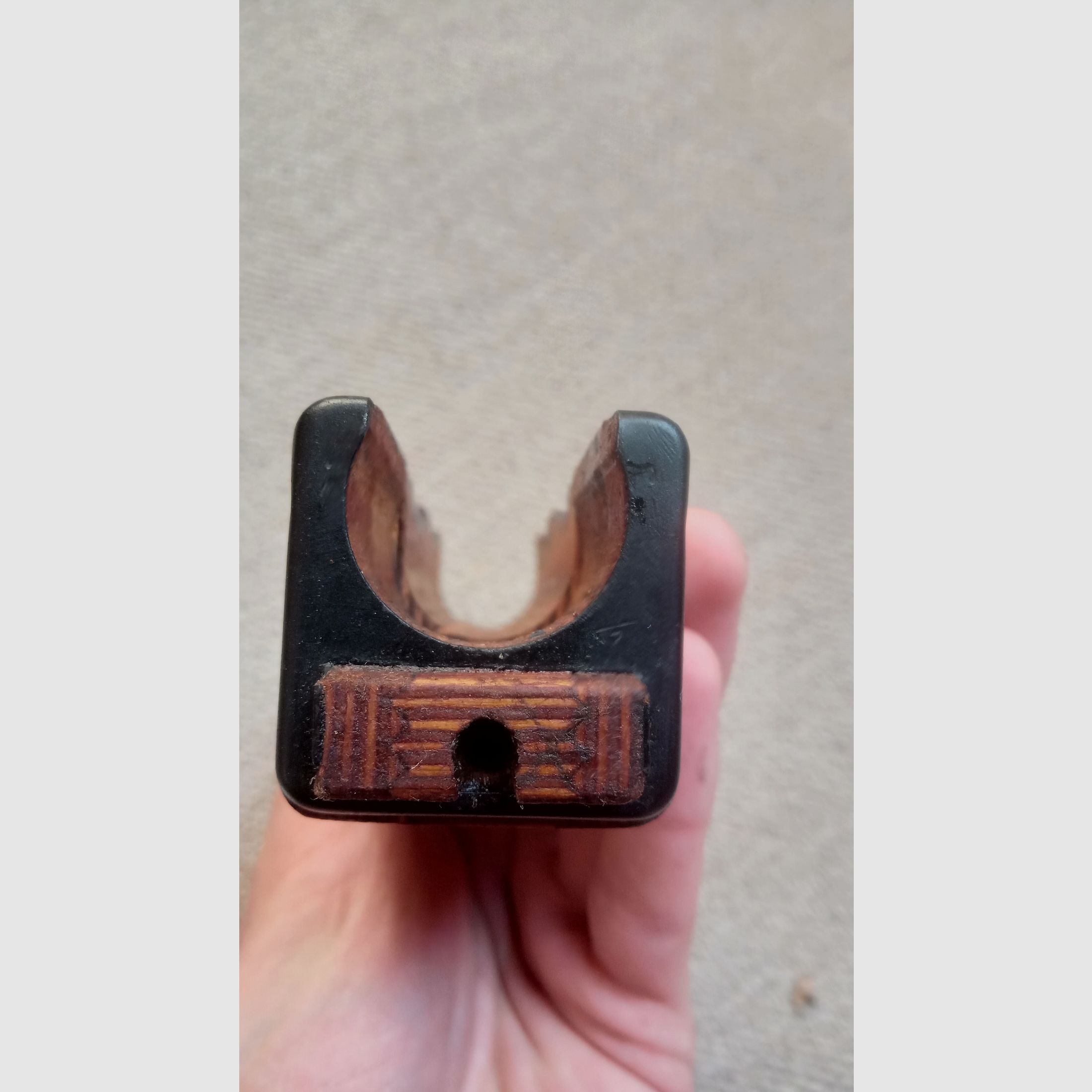 Original russischer RPK Griff & Handschutz aus Schichtholz mit Ferrule eingepasst für AK (AK74 / AK-100 / Saiga / AKM / Yunker 2/3/4 / Cybergun)