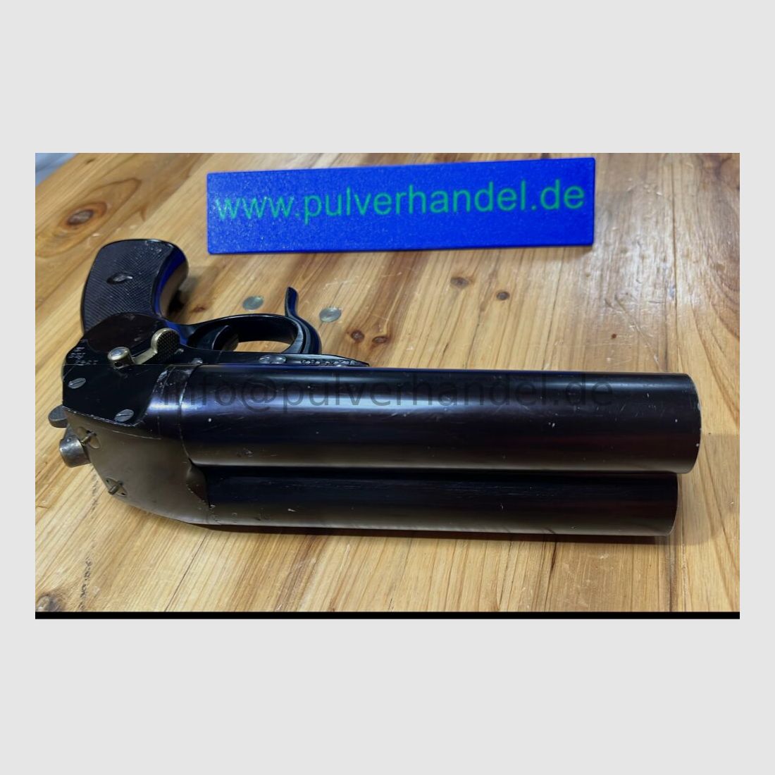 fzs Doppelläufige Fliegerleuchtpistole L Original Wehrmacht Luftwaffe Kaliber 4(Signal)