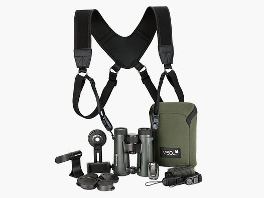 Vanguard Veo HD IV 8420BDL DLX – Kit de Prismáticos ED 8×42