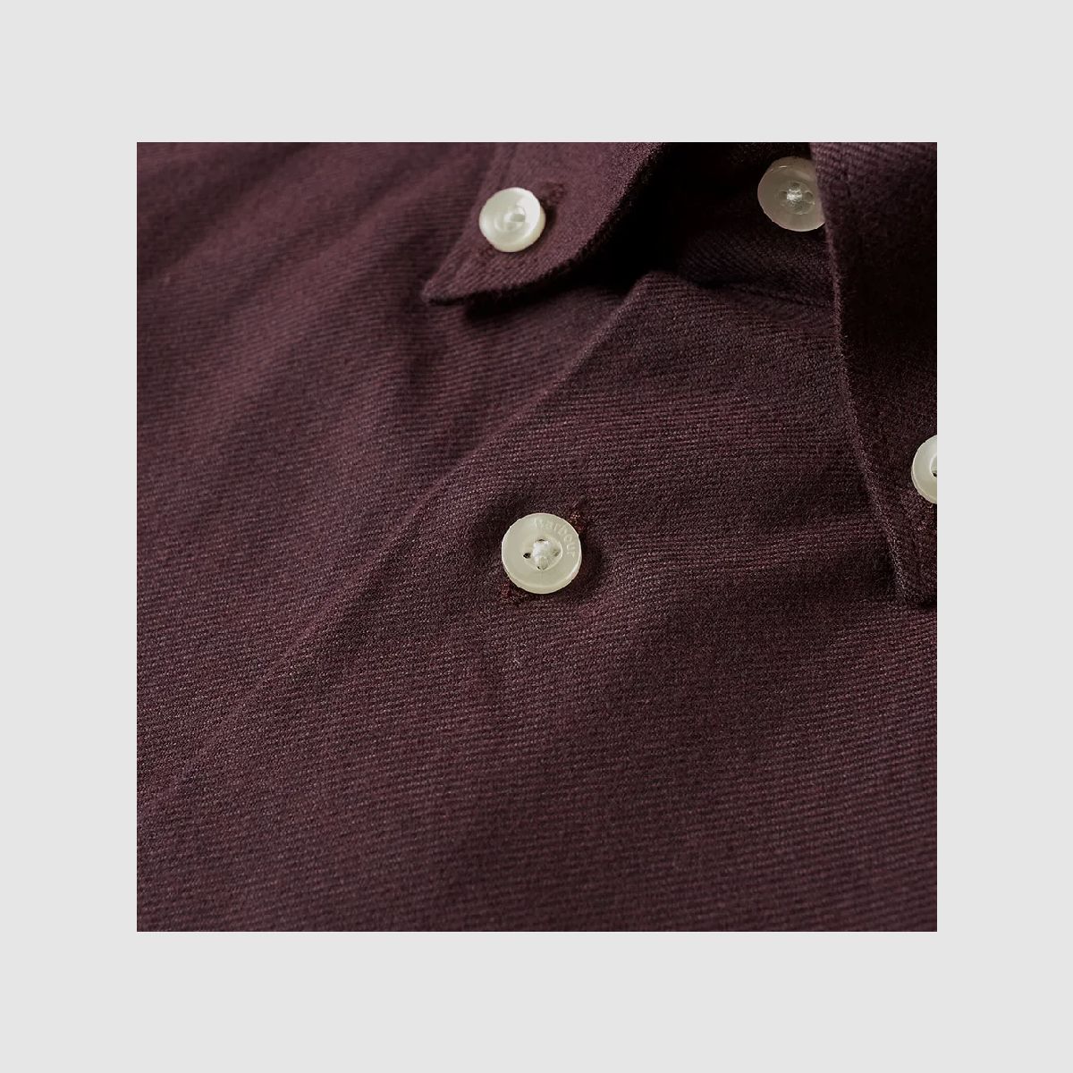 BARBOUR Shirt Don Merlot Men