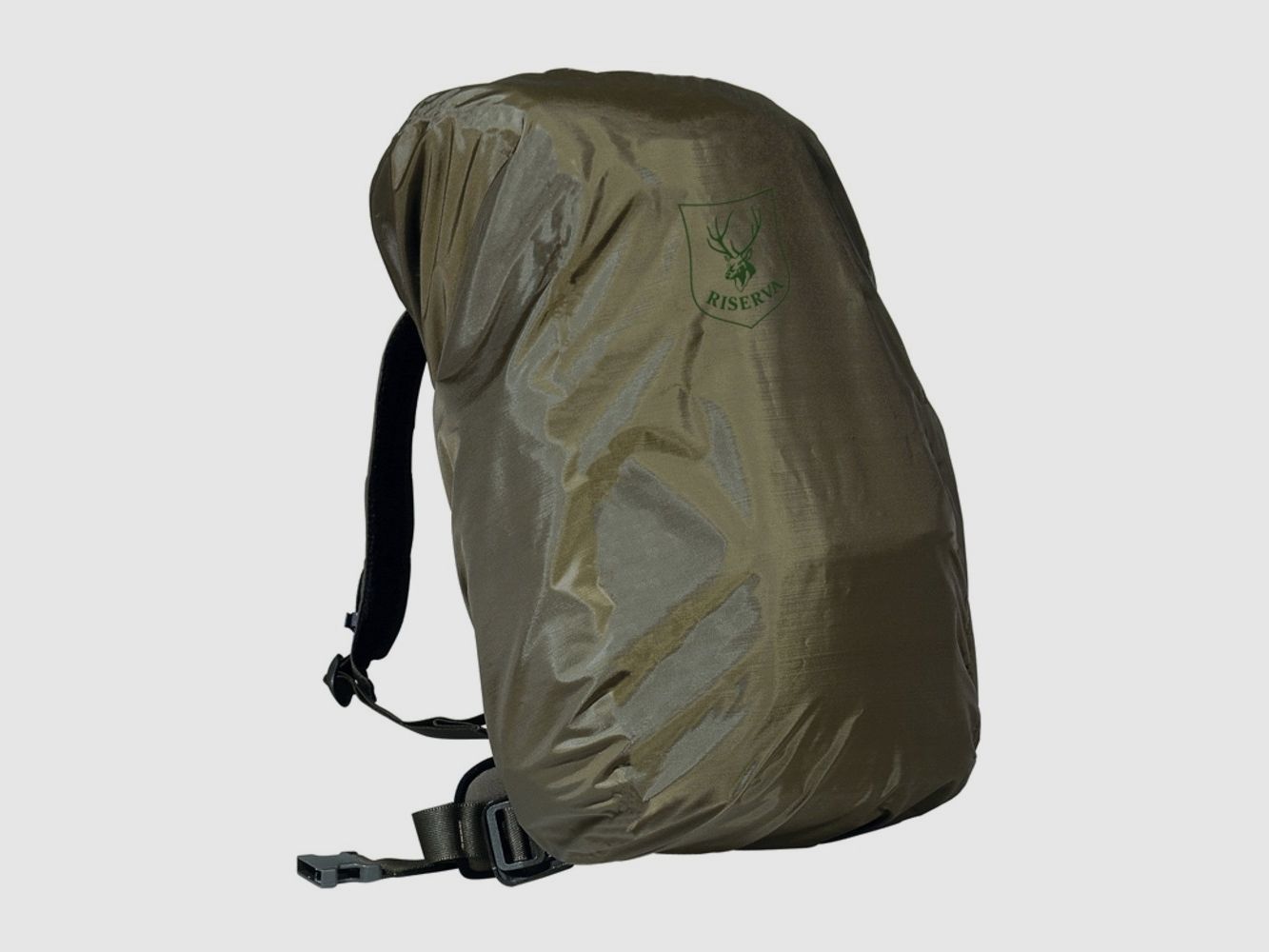 Grüner Polyester-Rucksack R1791