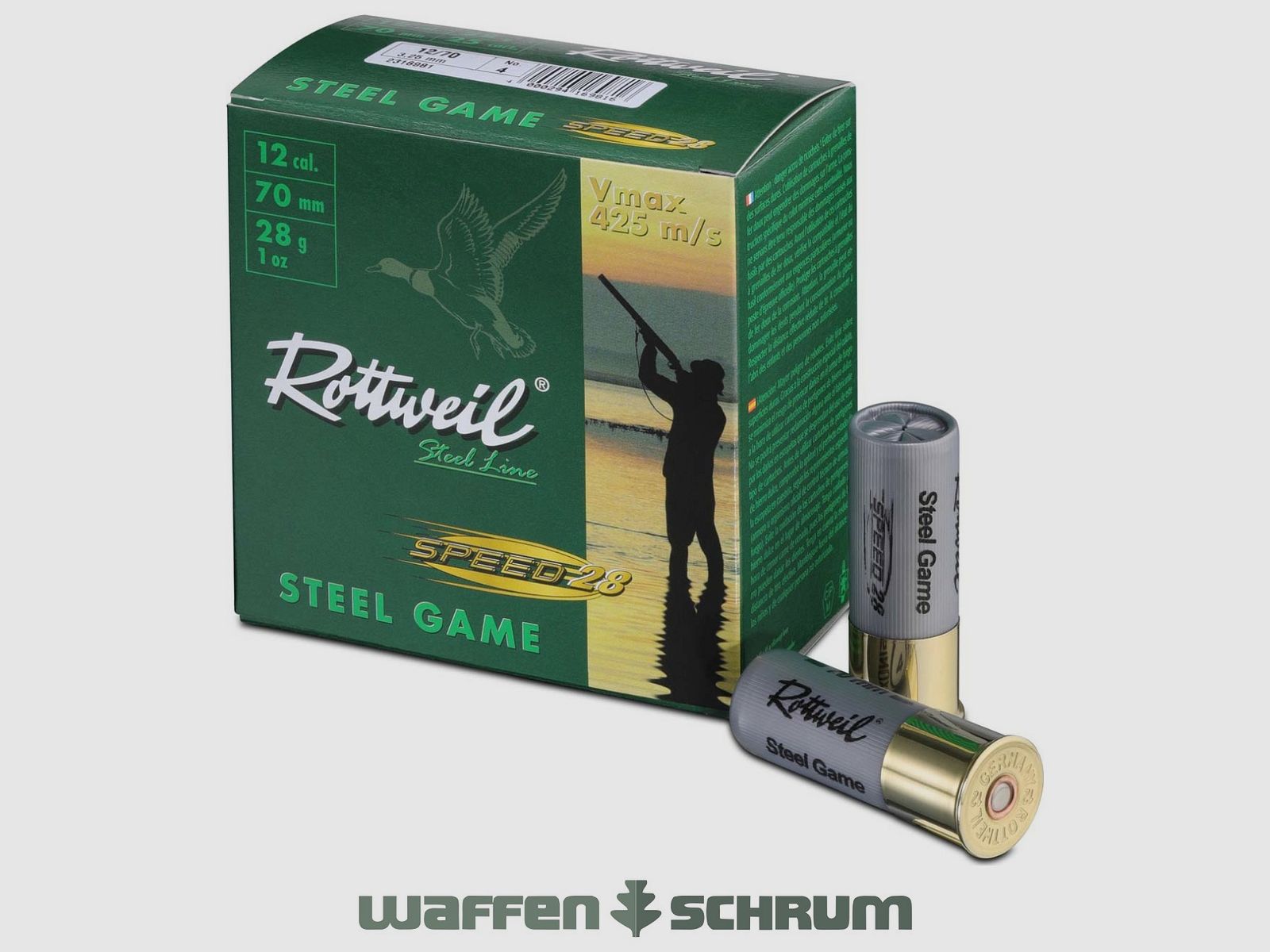 Rottweil Steel Game Speed 28 12/70 3.0mm - 28g