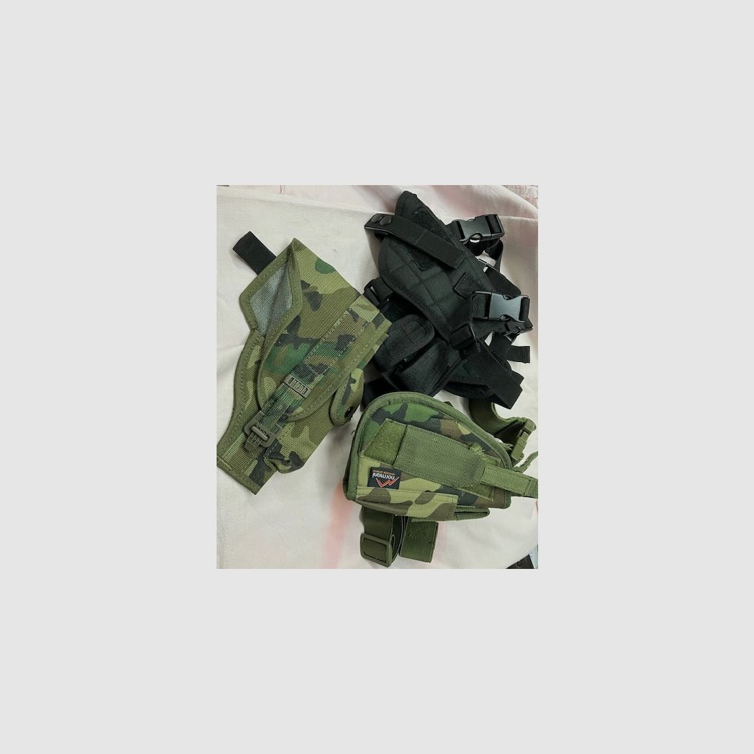 Holsterconvoluut voor pistolen of revolvers