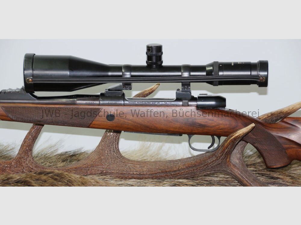 Mauser 2000 met Swarovski Habicht Nova 3-12 x 56 Abs. 8 verlicht - 9,3 x 64